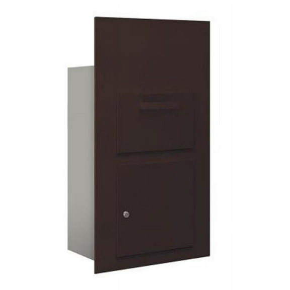 Salsbury Industries 2 Unit High 4B Horizontal Mailbox Parcel Locker