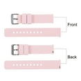 thumbnail image 4 of Uxcell Silicone Watch Band 24mm Soft Rubber Watch Strap with Stainless Steel Buckle for Men Women, Pink, 4 of 7