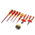 thumbnail image 1 of Juego de herramientas aisladas alicates para electricista herramienta de destornillador mango aislante de acero de aleación resistente a 1000 V alta dureza con bolsa de cinta ANGGREK Otros, 1 of 8