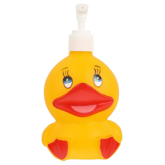 Eease Refillable Duck Soap Dispenser Bottle for Liquid Soap and Shampoo