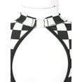 thumbnail image 6 of iiniim Kid Girls Car Driver Racer Costume Checkerboard Print Dress Leotard Dancewear, 6 of 7