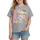 thumbnail image 1 of Camiseta Gráfica de Manga Corta Linda para Niños Niños Niñas, Temporada Escolar Impresión Tee Vestir de Verano Casual, 1 of 9