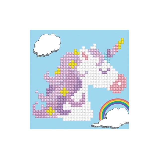 Diamond Dotz Diamond Art Kit with Frame 3"X3"-Uni Prayer DD1043F