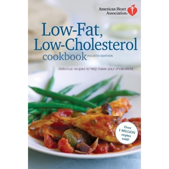 Pre-Owned Low-Fat, Low-Cholesterol Cookbook: Delicious Recipes to Help Lower Your Cholesterol (Paperback) by American Heart Association