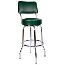 Richardson Seating 1957 Inspired Floridian Swivel Counter Stool-Color:Green,Quantity:1 each