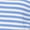 Blue, variant on MODA NOVA Juniors Peter Pan Collar Long Sleeves Contrast Striped Blouse