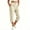 *Beige, variant on VBVC Women's Cotton Linen Elastic Waist Capri Pants , Summer Wide Leg Cropped Pants For Women,Ladies' Lightweight Trousers with Pockets,Beige,S-3XL