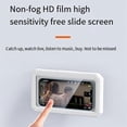 thumbnail image 2 of Shower Phone Holder Waterproof 360 Rotation Adjustable Phone Case Holder Anti-Fog Wall Phone Mount Stand Cover, 2 of 5