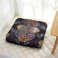thumbnail image 6 of Boho Paisley Meditation Cushion, Square Floor Pillow for Sitting on Floor, Yoga and Reading Pillows for Home Use 22 x 22, 6 of 7