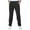Black, variant on Nskgu Boys School Uniform Chino Pants Kids Elastic Waist Pull on Twill Pants with Pockets Back to School 6-13 Years