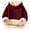 Wine, variant on SUXIAN Girls Hoodies Soft Lined Hooded Pullover for Cold Weather Outdoor Play Cozy Warm Age 3-16 Light Purple 5-6 Years