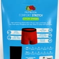 thumbnail image 2 of Fruit of the Loom Men's Comfort Stretch Cotton Spandex Boxer Briefs, 4-Pack - XL, 2 of 3