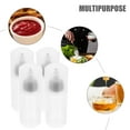 thumbnail image 6 of NICEXMAS 6Pcs White Sauce Bottles Portable Condiment Bottles for Bbq and Picnic Use, 6 of 8