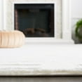 thumbnail image 5 of Safavieh Faux Rabbit Fur Davin Solid Machine Washable Slip Resistant Area Rug, Off White, 2' x 3', 5 of 12