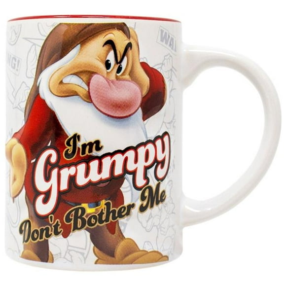 Disney 809352 14 oz Snow White Grumpy Dont Bother Me Mug