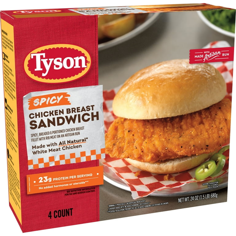 Tyson Spicy Chicken Patties