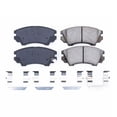 thumbnail image 1 of Power Stop Brake Pad 17-1404 Z17 Evolution; FMSI Number D1404; Ceramic Brake Pads; Set Of 4; With Premium Stainless Steel Hardware, 1 of 4