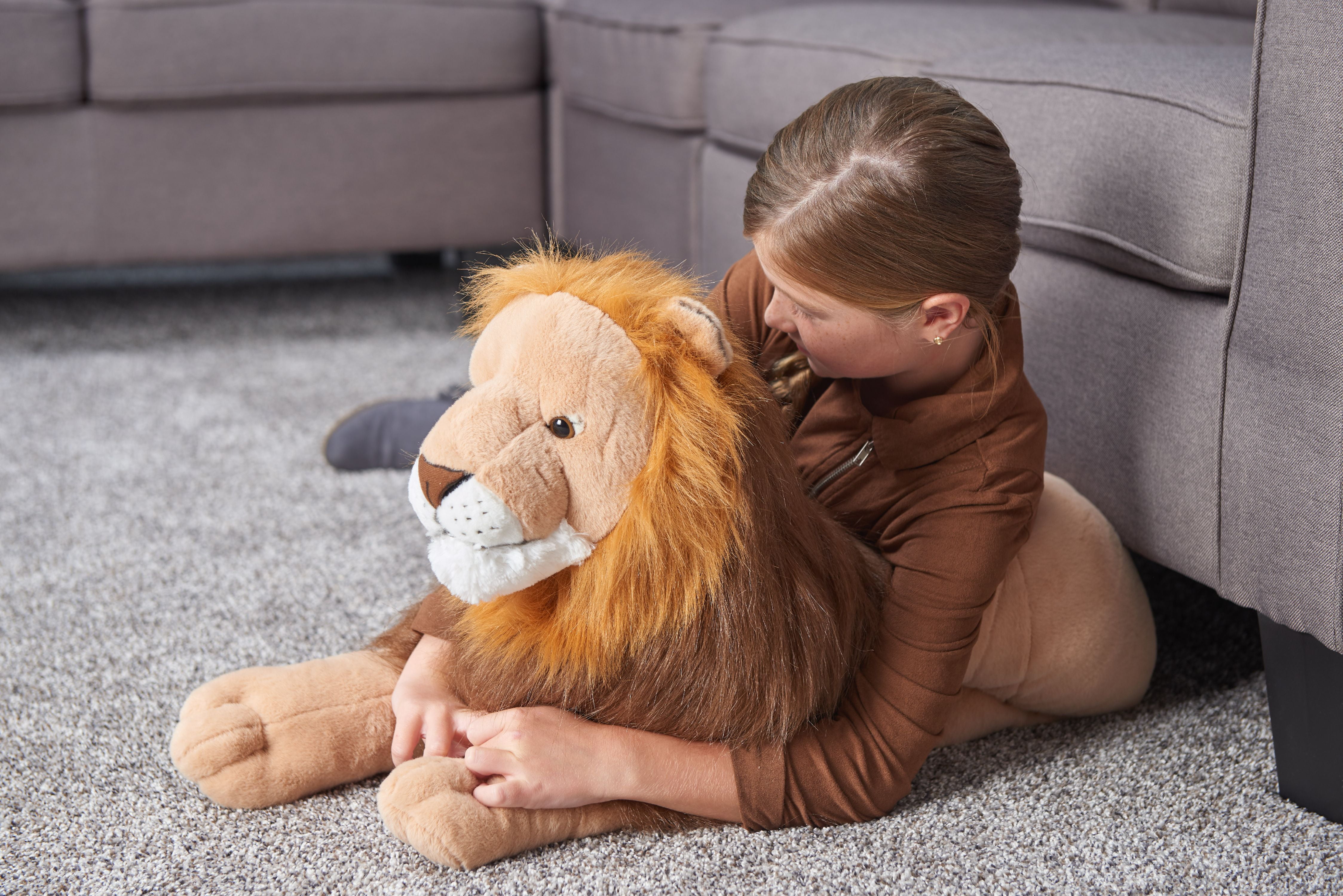 Cuddlekins Jumbo Lion Plush Stuffed Animal by Wild Republic Kid