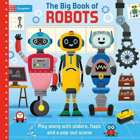 The Big Book of Robots, (Board Book)