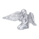 thumbnail image 5 of Estatua de ala de ángel, estatua de ala de ángel plateada, escultura de resina, adorno de escritorio, integración perfecta, 5 of 12