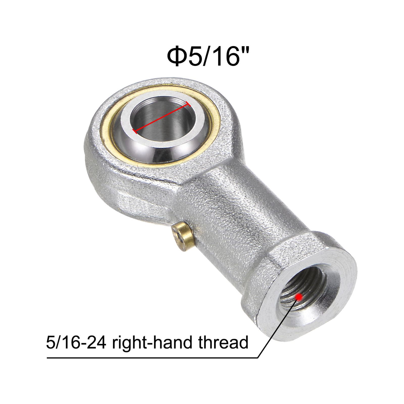Unique Bargains Female Rod End Bore and Right Hand Thread with Jam Nut 46.02mm