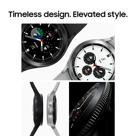 SAMSUNG Galaxy Watch 4 Classic - 46mm BT - Silver - SM-R890NZSAXAA