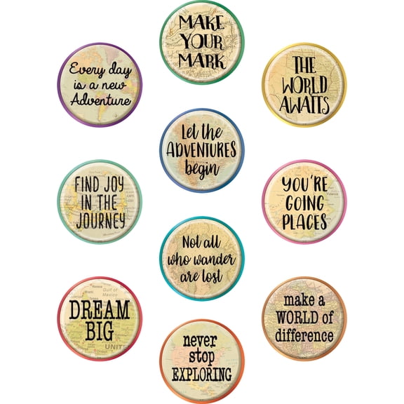 Teacher Created Resources Bulletin Board Decorations, Multicolored, 30 Per Pack (3 Packs)