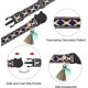 thumbnail image 3 of 2 Pack Cat Collar Breakaway with Bells, Adjustable Cute Tribal Pattern Kitten Safety Collars for Boys & Girls, Colorful + Orange, 3 of 4