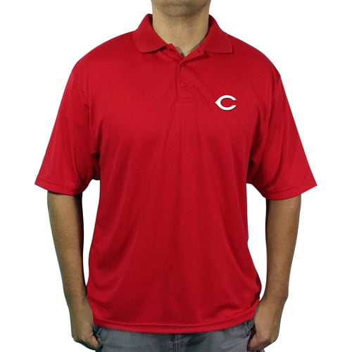 cincinnati reds men's polo shirts