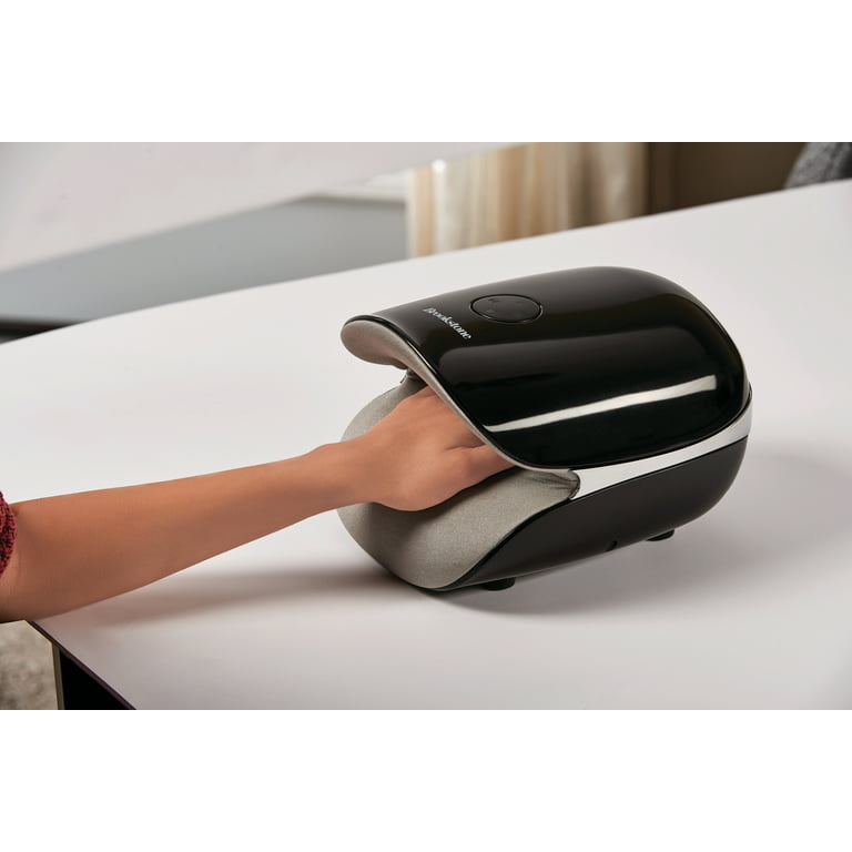 Brookstone Shiatsu Plus Air Hand Massager with Heat, B- SP-200HJ