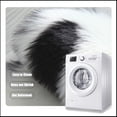 thumbnail image 3 of STP Goods Koala Faux Sheepskin Fur Rug for Living Room 35x23.6" Fluffy Rug Washable Rug Bedroom Mat Non-Slip Decorative Rug Home Décor, Gray and White, 3 of 5