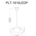 thumbnail image 2 of Palatine 10W Pendant, 2 of 3