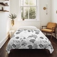 thumbnail image 4 of Coastal Grey Small Tapestry for Bedroom Wall Hanging Tapestry,Retro Ocean Coral Shell Starfish Seahorse Ceiling Backdrop Tapestries Poster Blanket Wall Decor for Teens Room Living Room Dorm 23" x 28", 4 of 8