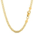 thumbnail image 1 of 10k Yellow Gold Mariner Link Chain Necklace, 4.5mm, 22", 1 of 4
