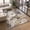 Gray, variant on 9x12 Area Rug Washable Abstract Rug for Living Room, Modern Marble Rug Non Slip Soft Bedroom Rug Indoor Large Floor Carpet Low Pile for Dining Room Playroom, Blue