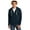 Midnight Navy, variant on Next Level Unisex Beach Fleece Full-Zip Hoodie