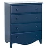 Baby Mod - Tyler 4-Drawer Dresser, Navy Blue