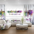 thumbnail image 3 of Design Art Washington DC Skyline Canvas Print, 3 of 3