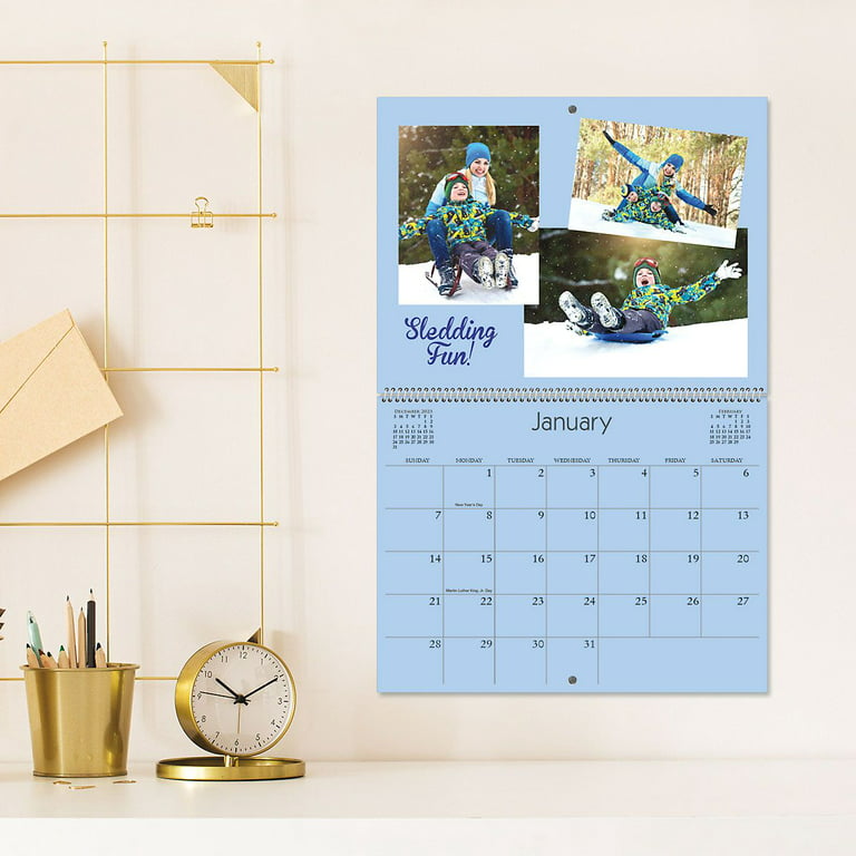 2024 Blank Color Pages Scrapbook Wall Calendar - 12 x 9, by Current 
