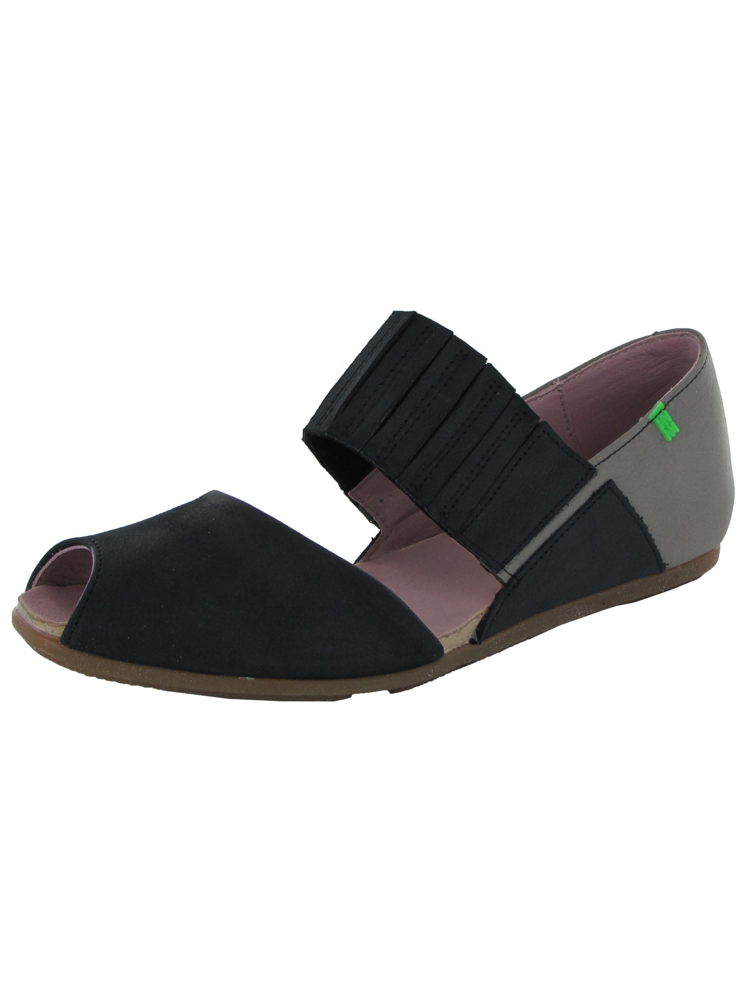 El Naturalista Womens Stella N030 Sandal Shoes, Acai / Grey