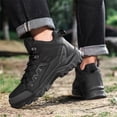 thumbnail image 6 of YOURDIARY Womens Mens Ankle-High Waterproof Hiking Boots Outdoor Lightweight Hiking Shoes Trekking Trails, 6 of 9