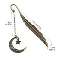 thumbnail image 4 of Ancient Style Readers Students School Supplies Exquisite Metal Bookmark, 4 of 5