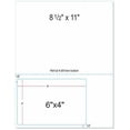 thumbnail image 3 of Integrated Laser Form with Label Combination 6x4"  1 Label on Left  250 Pack, 3 of 7