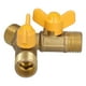 thumbnail image 2 of Válvula de Gas de Combustible, Latón de la Válvula de Bola de Gas de Gas A PRUEBA DE ÓXIDO G1/2 PARA LOS INTERRUPTORES DE GAS Y GAS NATURALES, 2 of 7