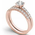 thumbnail image 2 of 1 Carat T.W. Diamond Classic 10kt Rose Gold Engagement Ring Set, 2 of 5