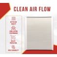 thumbnail image 4 of 2 Pack Heavy Duty Cabin Air Filter Compatible w/VL VNL VN780, VN670, VN630, VN430 Trucks Replaces P606555, 85114060, 20435801, VO09803P, VO0201PMACK 2191P606555, VMC AF606555, 4 of 9