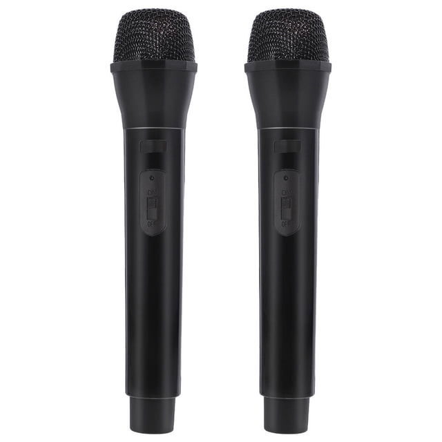 Shisuyan 2Pcs Toy Microphone Kid Microphone Pretend Microphone Toy Simulated Microphone Toy Photo Prop