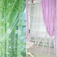 thumbnail image 5 of Ayyufe Window Sheer Valance Floral Curtain Bedroom Home Room Wedding Party Decor, 5 of 8