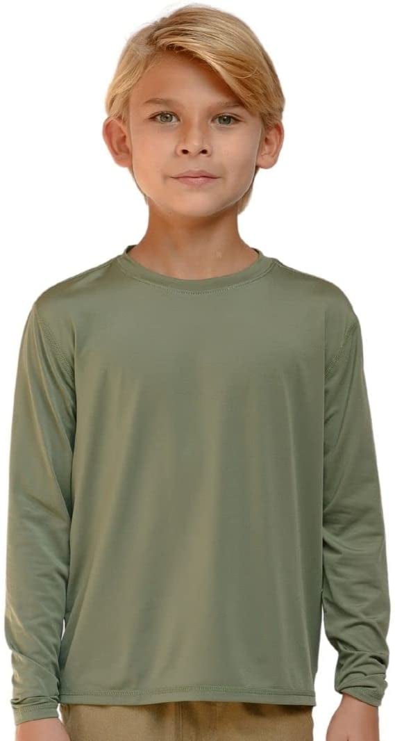 InGear Dry Fit swim shirts for Boys UV Sun Protective Rash Guard