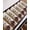 Off-White, variant on Farm Cow Pig Stair Treads for Wooden Steps Indoor Runner Rug Carpet, Farmhouse Animals Retro Fench Wood Bran 4 Pieces Peel and Stick Staircase Step Treads Covers Washable Throw Door Mats, 30"x8"